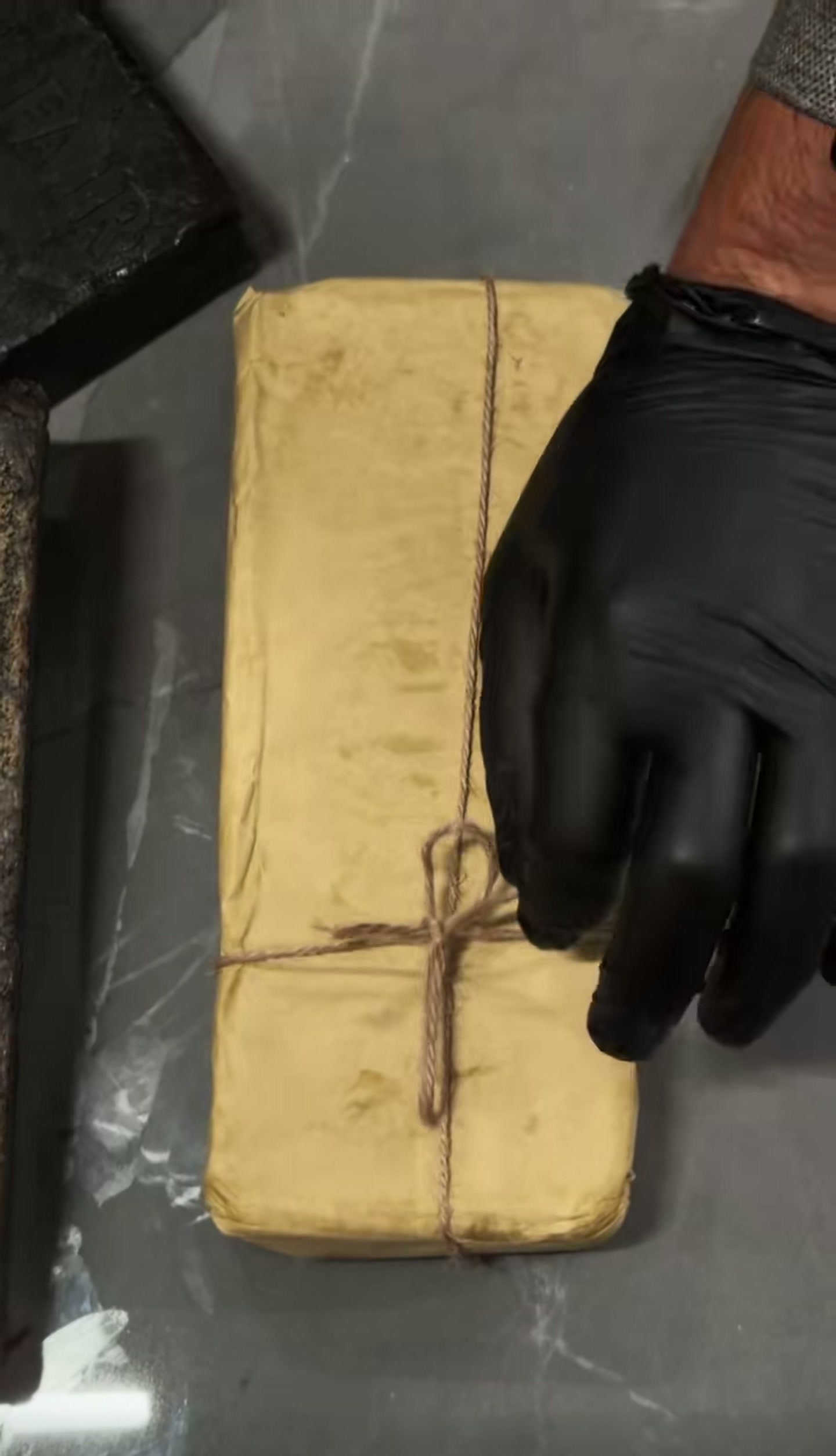 Wrapped by hand